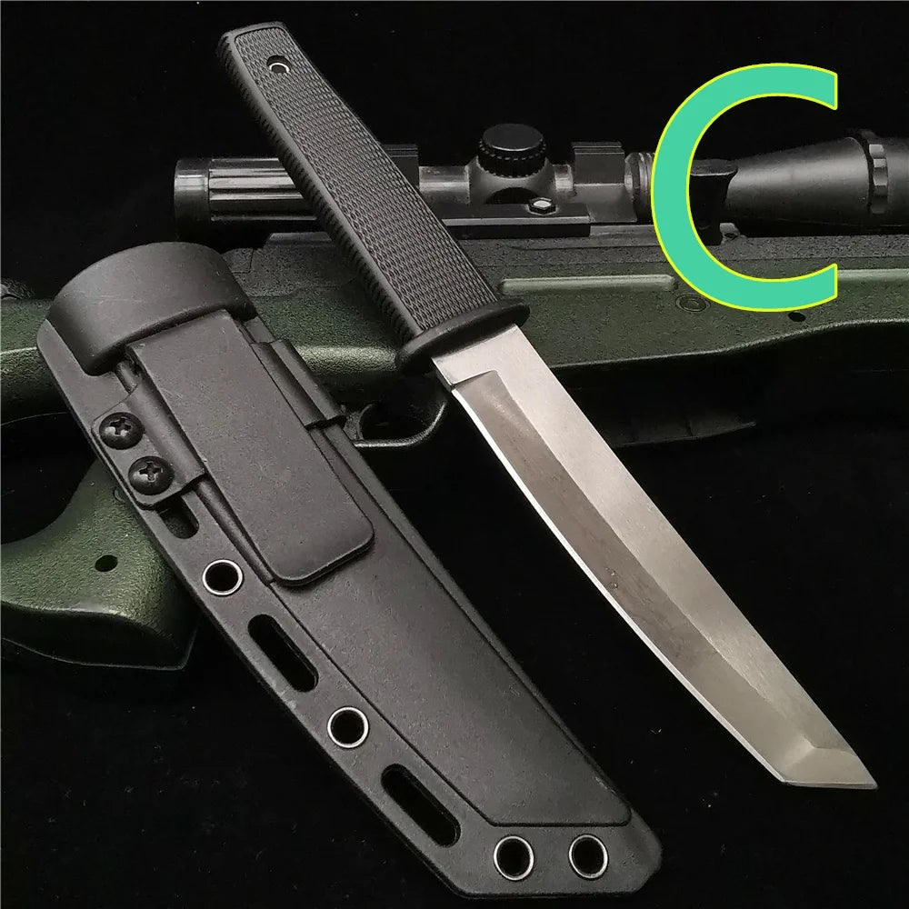 Spring Assisted Tactical Knife Switchblade Outdoor Multitool Tanto Hunting
