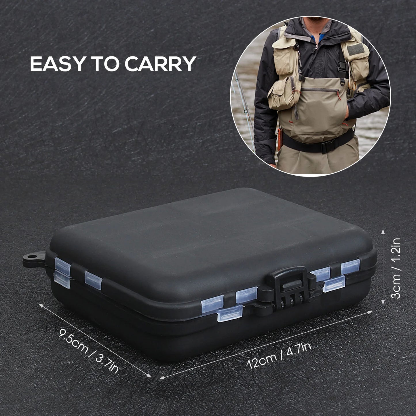 Docooler 263 Piece Fishing Accessories Set Tackle Box