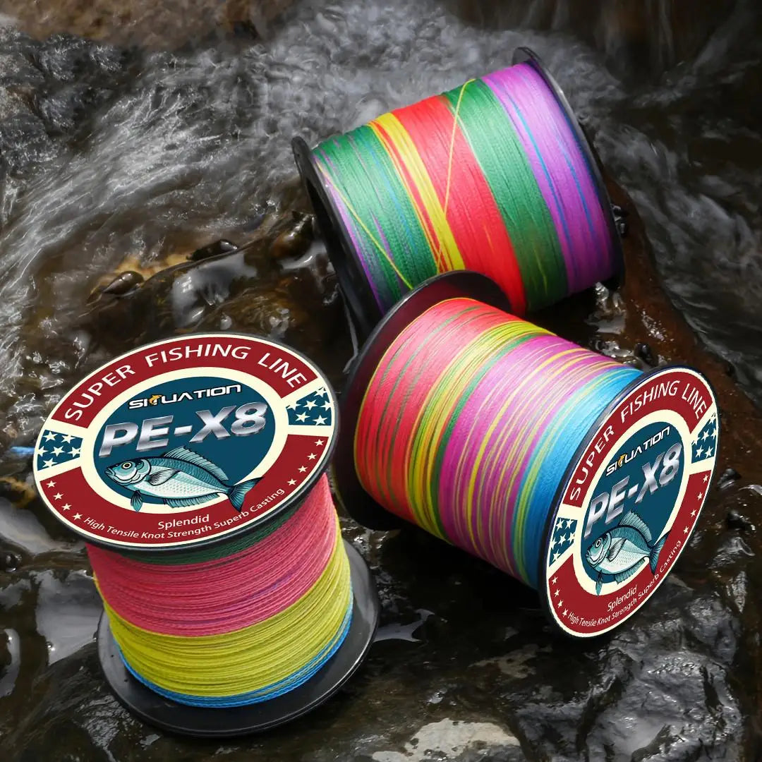 Ultra Tough Woven Braided Fishing Line Sinking 10-40lb