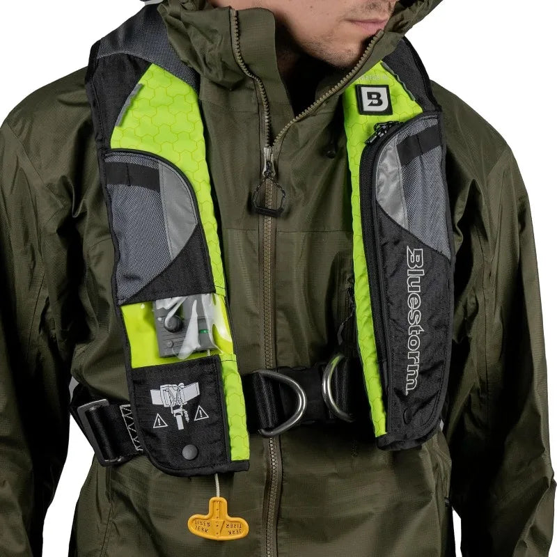 Stratus Inflatable PFD USCG Approved Automatic Self Inflating Life Jacket