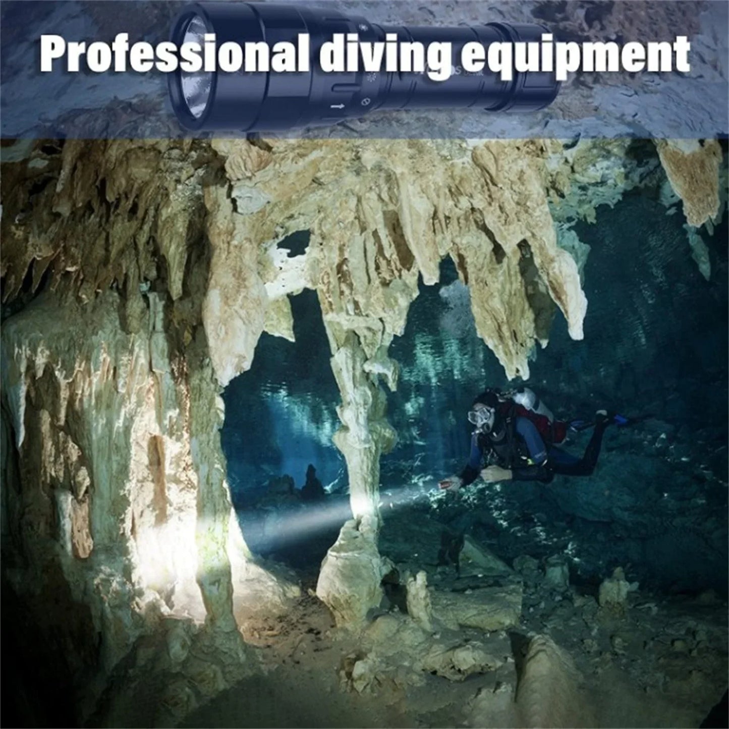 Wurkkos DL10R XHP70.2 Scuba Diving Torch 4500lm USB-C Rechargeable