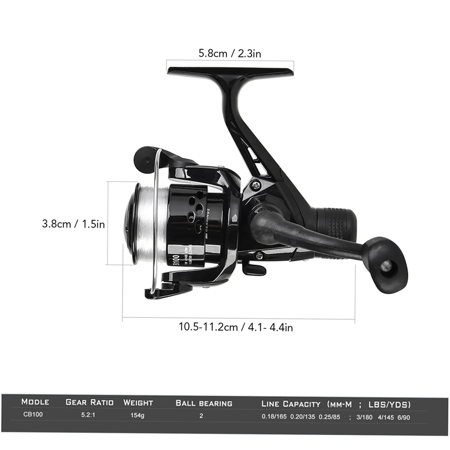 Telescopic Fishing Rod And Spinning Reel Combo With Storage Bag