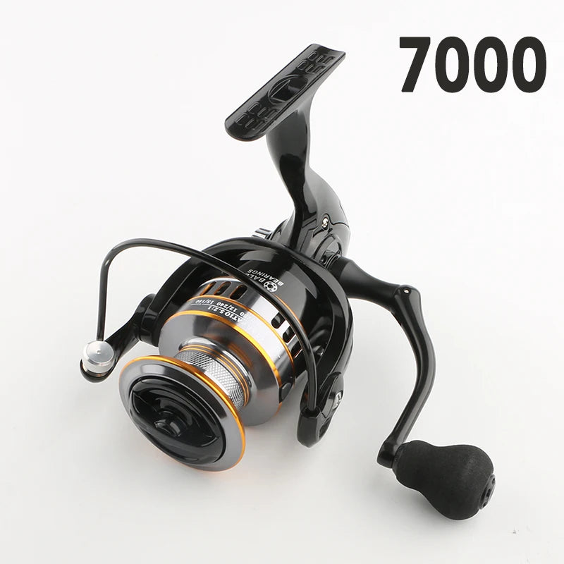 ROOBLINOS RY Lure Fishing Reel Spinning Reel 5.2:1 Smooth EVA Knob