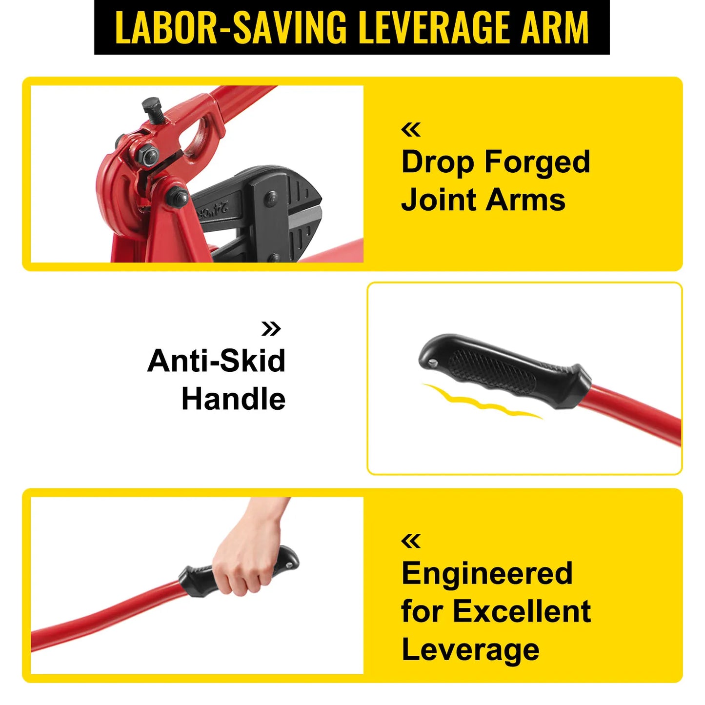 SucceBuy Hand Swager Tool Wire Rope Crimping Cutter Kit