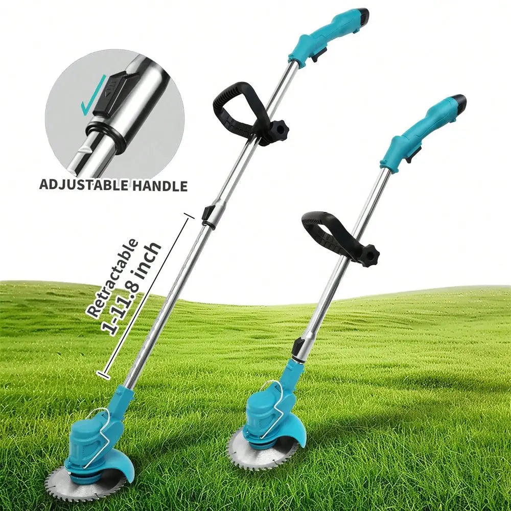 XMSJ Cordless Grass String Trimmer Lawn Edger Wacker Cutter