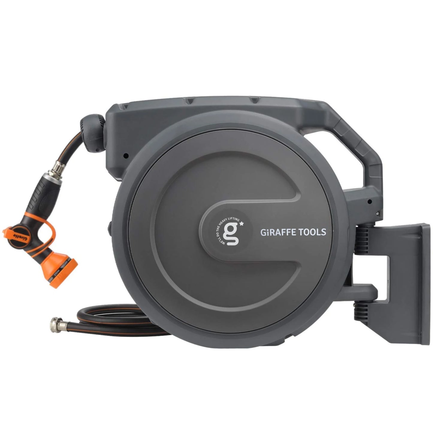 Giraffe Tools AW30 Garden Hose Reel Retractable Wall Mounted