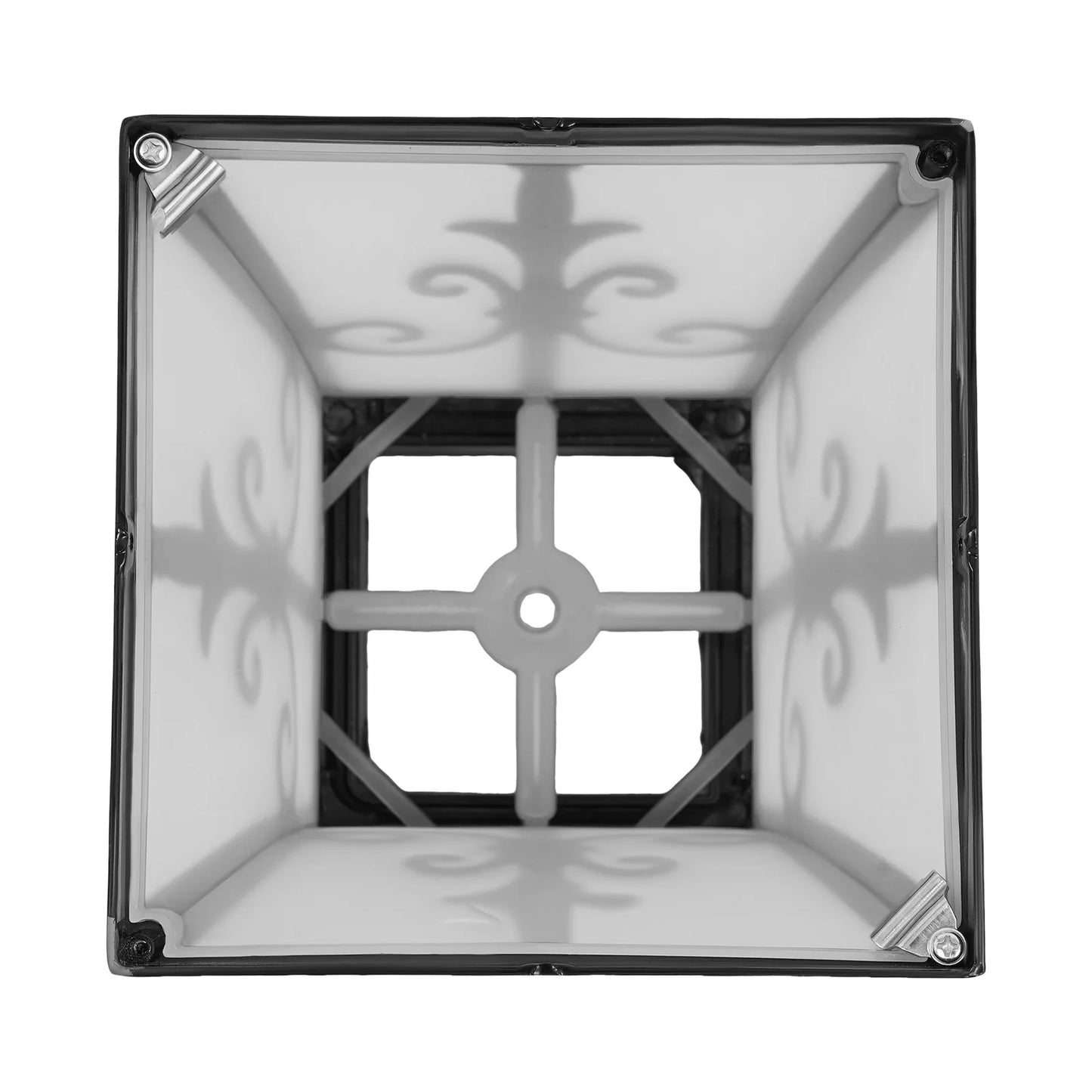 Outdoor Solar Post Light With Remote Control IP44 Water Resistant
