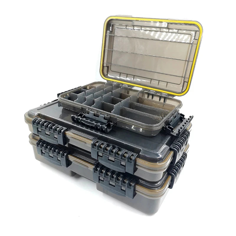 High Capacity Waterproof Fishing Tackle Box For Hooks And Bait