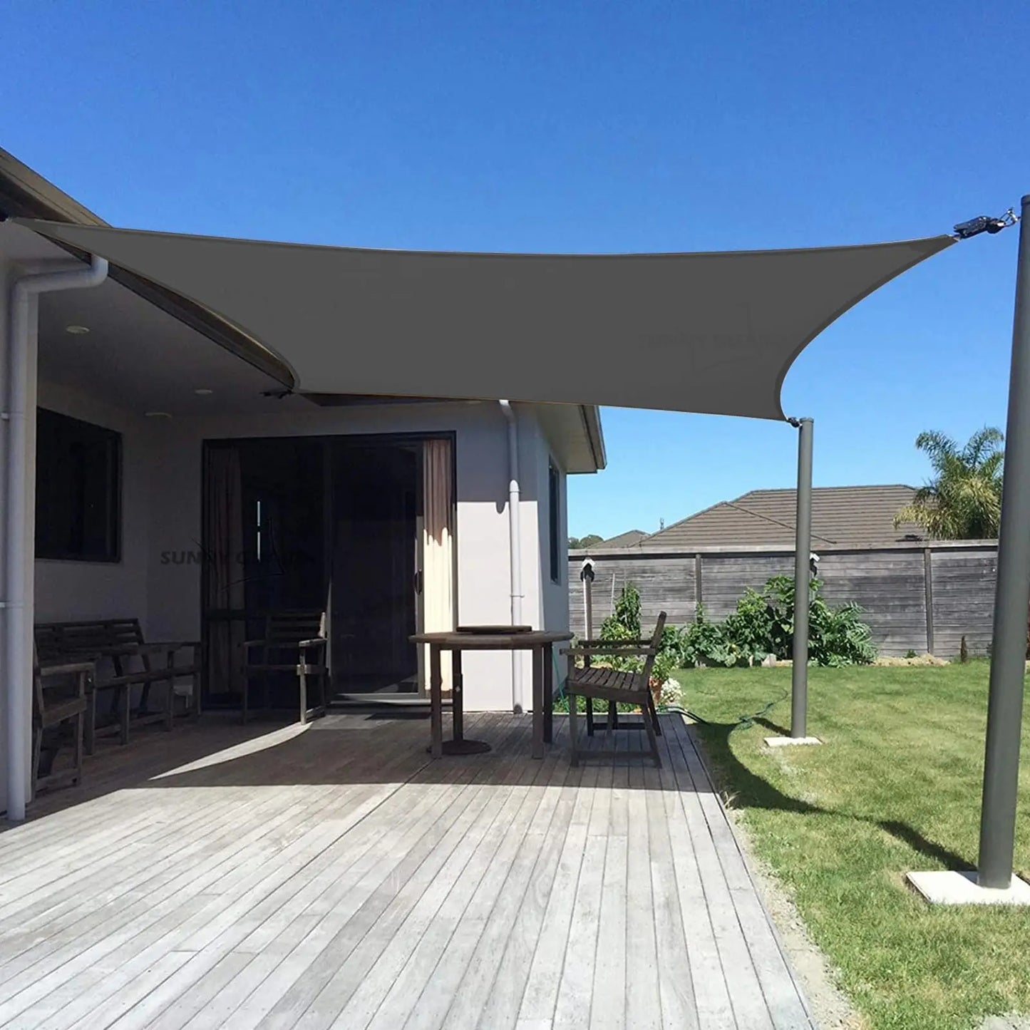 Shade Sail UV Block Sunshade For Backyard Patio Garden