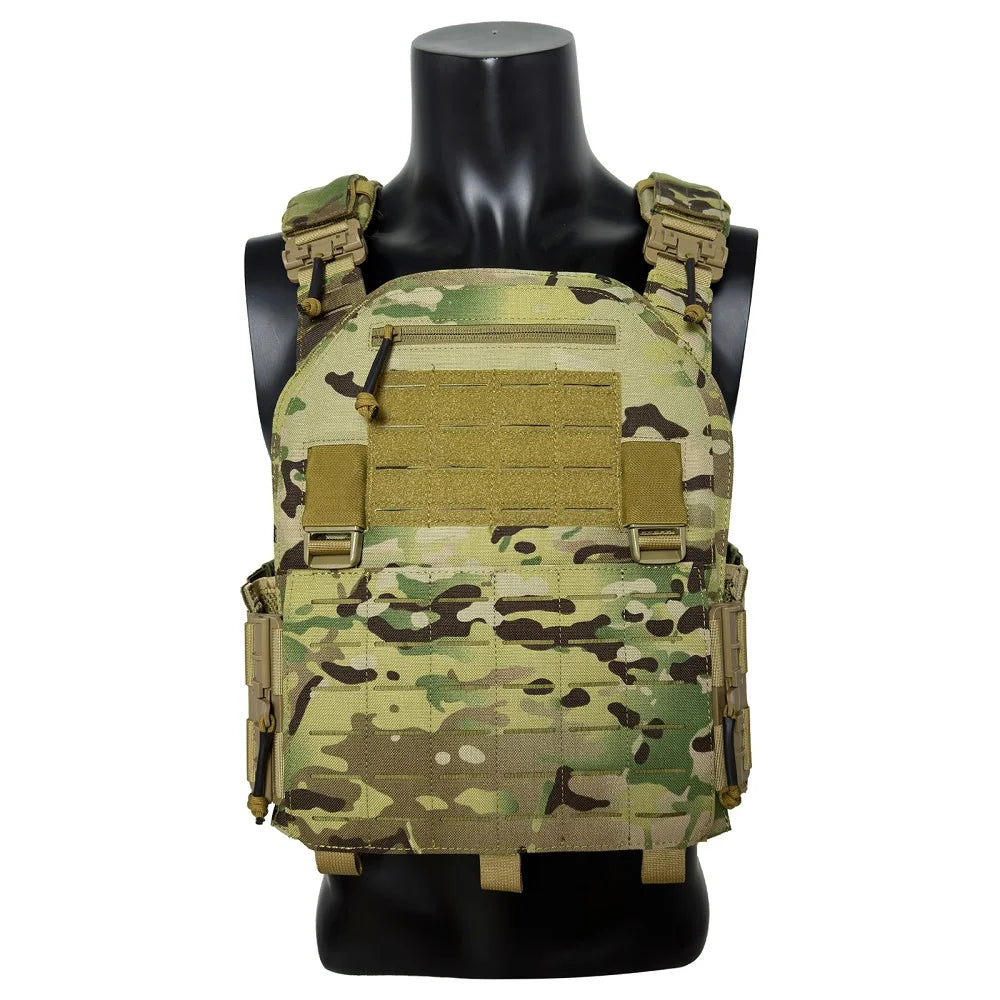 LAVC Modular Plate Carrier With Quick Release Nylon Vest