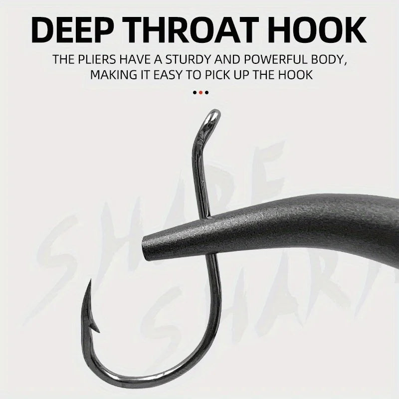 Professional Fishing Hook Remover Pliers Heavy Duty Long Nose Telescopic Tool