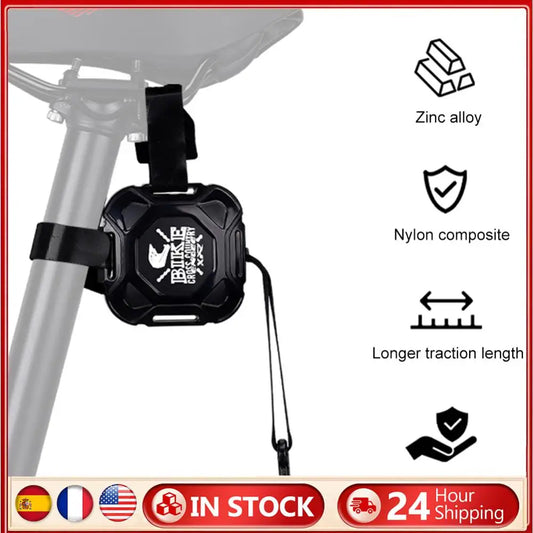 Shunmaii Retractable Bicycle Tow Rope for Mountain Bikes
