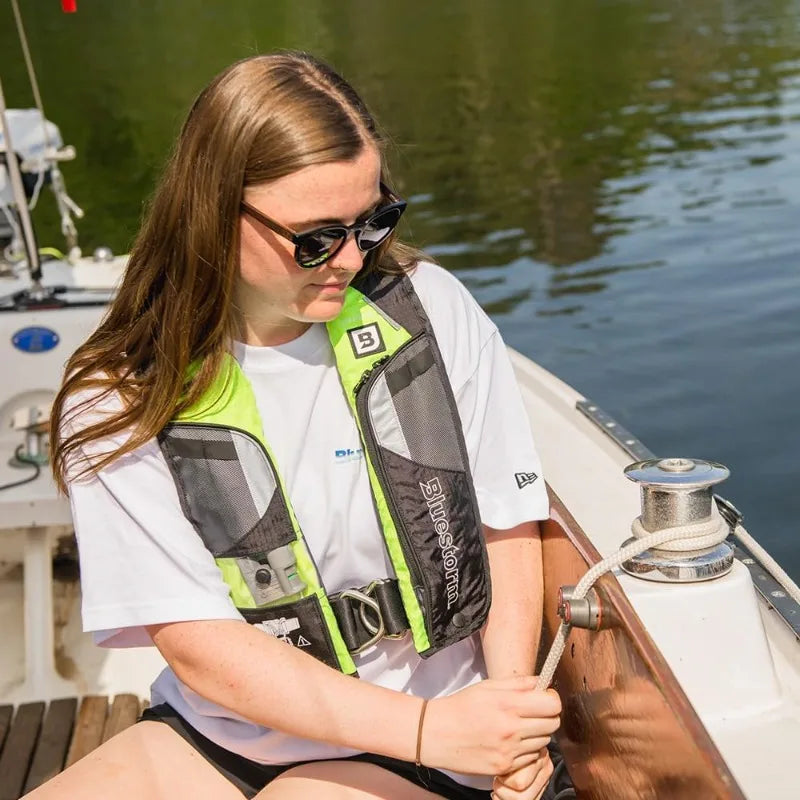 Stratus Inflatable PFD USCG Approved Automatic Self Inflating Life Jacket