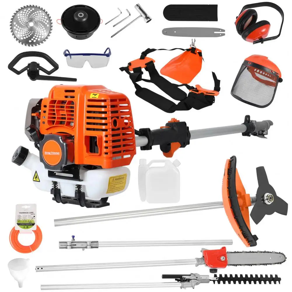 5 In 1 Lawncare Mower Kit Weed Trimmer Hedge Cutter