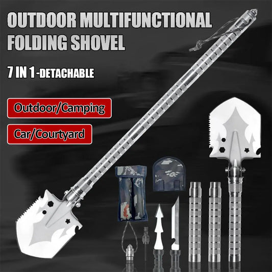 SkywolfEye Multi Tool Detachable Foldable Military Shovel For Outdoor Survival