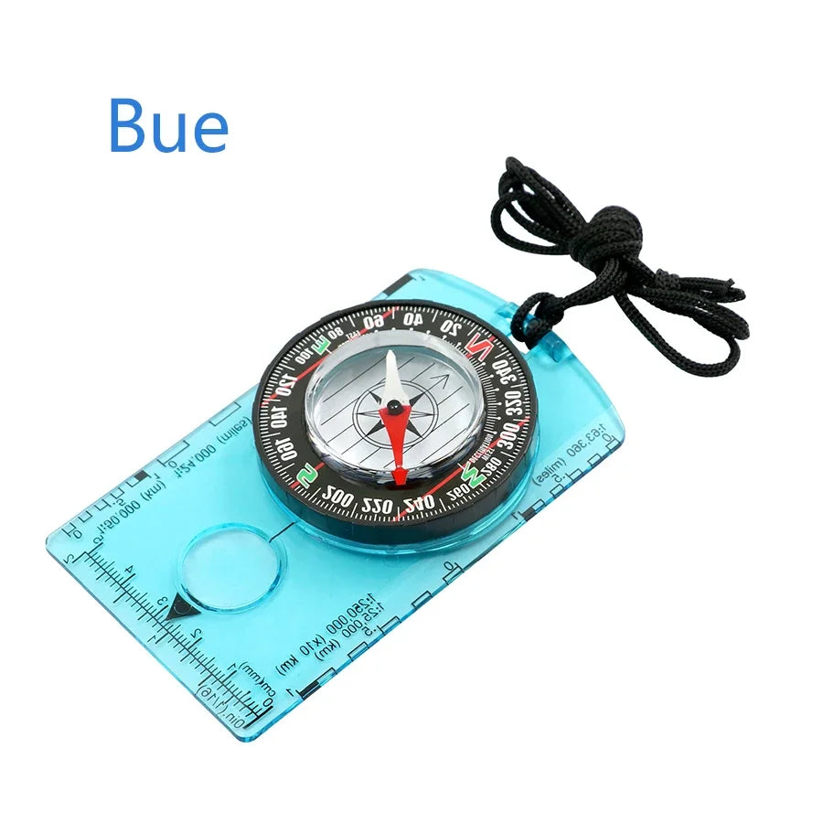 Waterproof Camping Compass for Outdoor Navigation and Map Reading