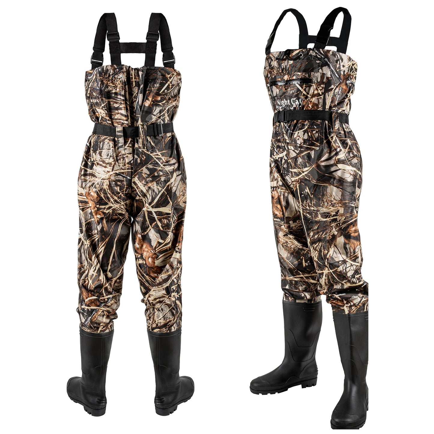 Nylon PVC Chest Waders for Men Waterproof Fishing Gear