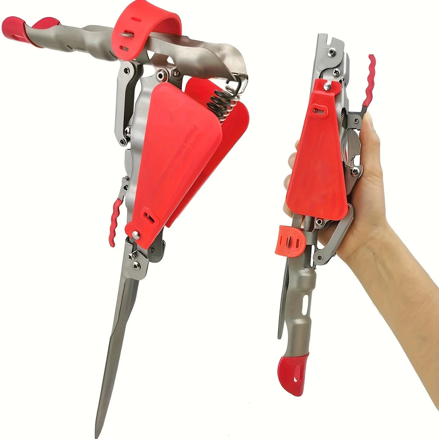 Automatic Spring Fishing Rod Holder Stainless Steel