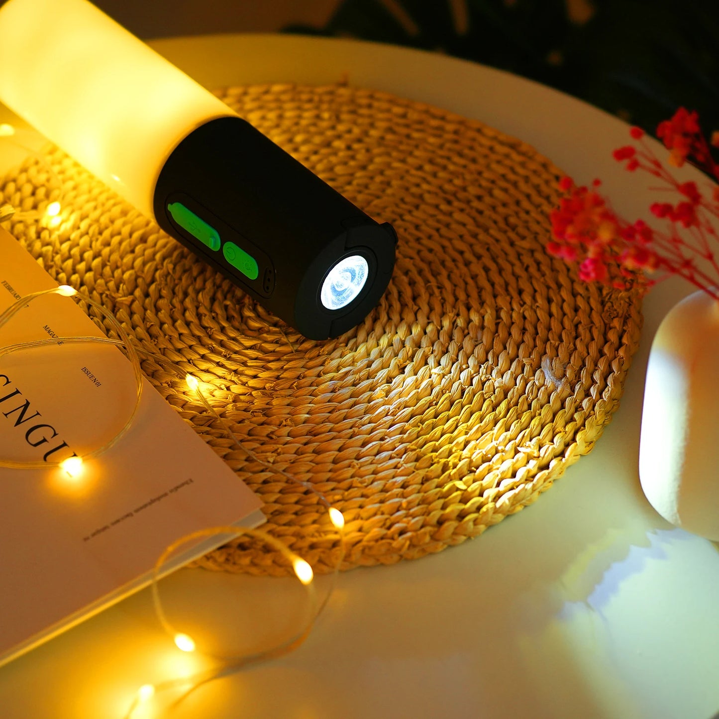 LIXADA Four in One Outdoor Lantern Emergency Flashlight Night Light