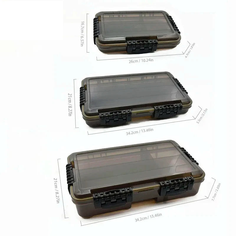 High Capacity Waterproof Fishing Tackle Box For Hooks And Bait