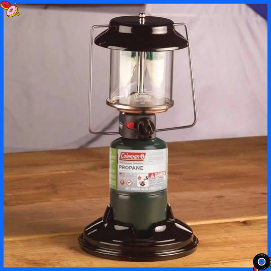 Quick Pack Propane Lantern 810 Lumens Two Mantles Camping Light