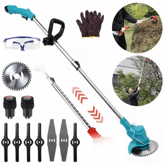 XMSJ Cordless Grass String Trimmer Lawn Edger Wacker Cutter