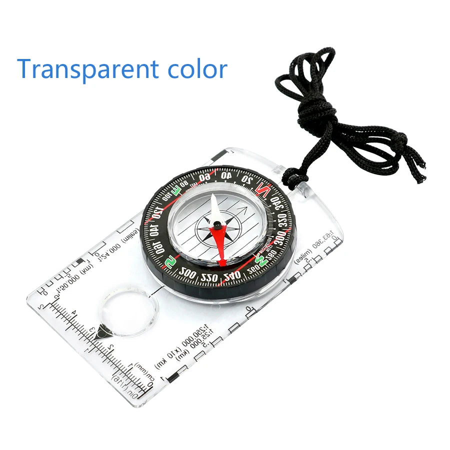 Waterproof Camping Compass for Outdoor Navigation and Map Reading