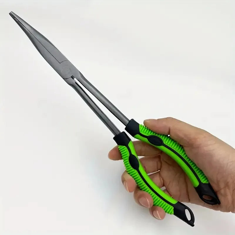 Professional Fishing Hook Remover Pliers Heavy Duty Long Nose Telescopic Tool