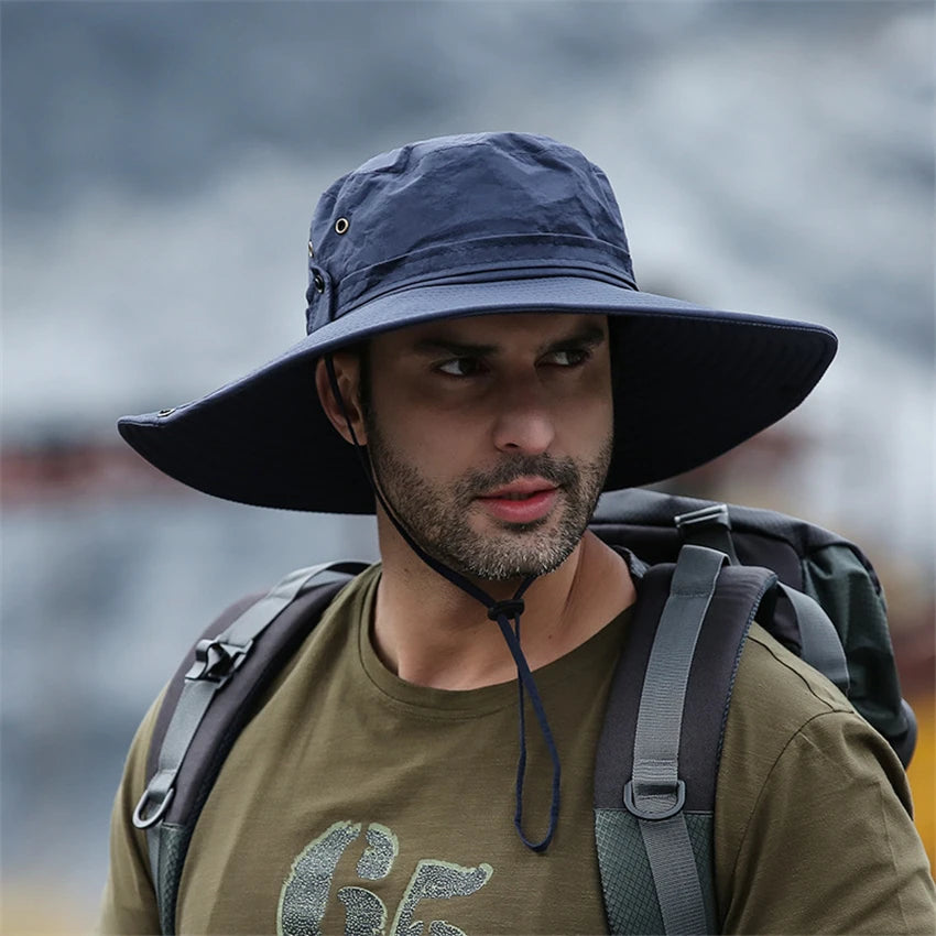 Breathable Mesh UV Sun Hat For Outdoor Activities Hiking Fishing