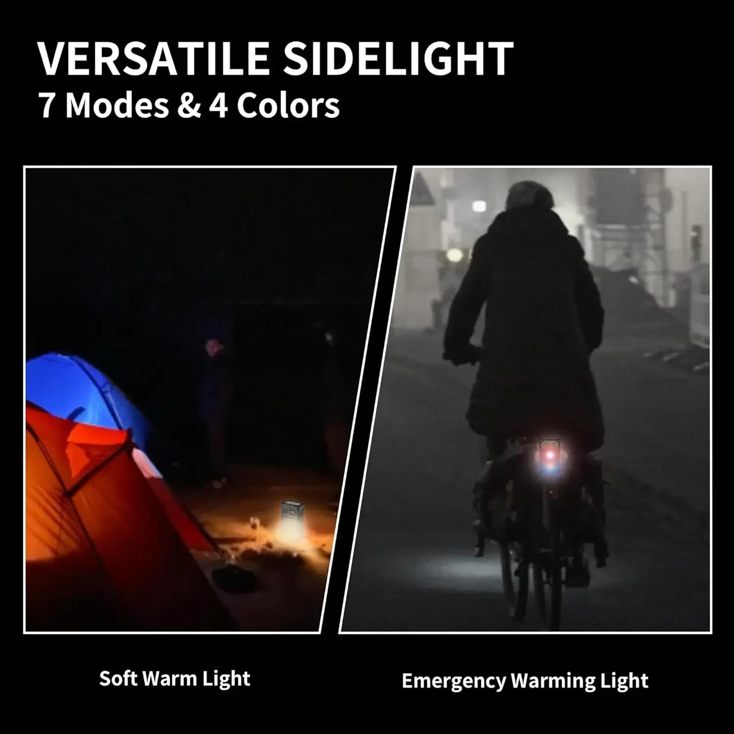 EDC LED Flashlight Rechargeable Magnetic ClipOn Handheld for Hiking