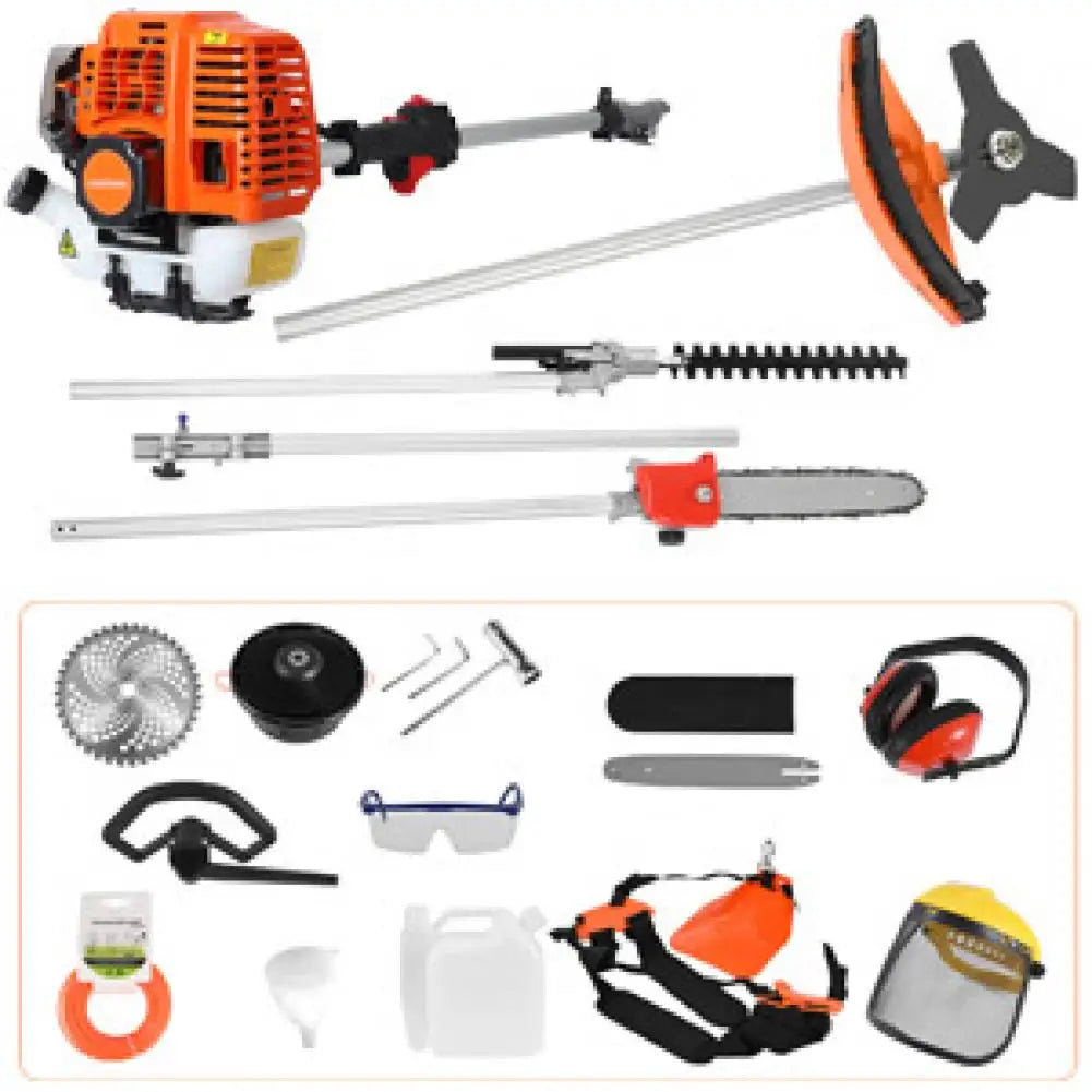 5 In 1 Lawncare Mower Kit Weed Trimmer Hedge Cutter