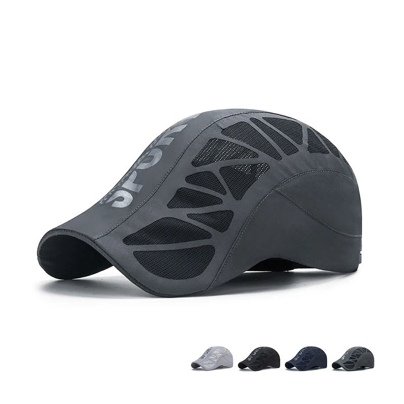 Summer Breathable Mesh Sun Hat Outdoor Quick Dry Baseball Cap