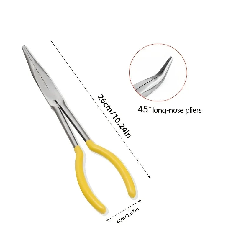 Professional Fishing Hook Remover Pliers Heavy Duty Long Nose Telescopic Tool
