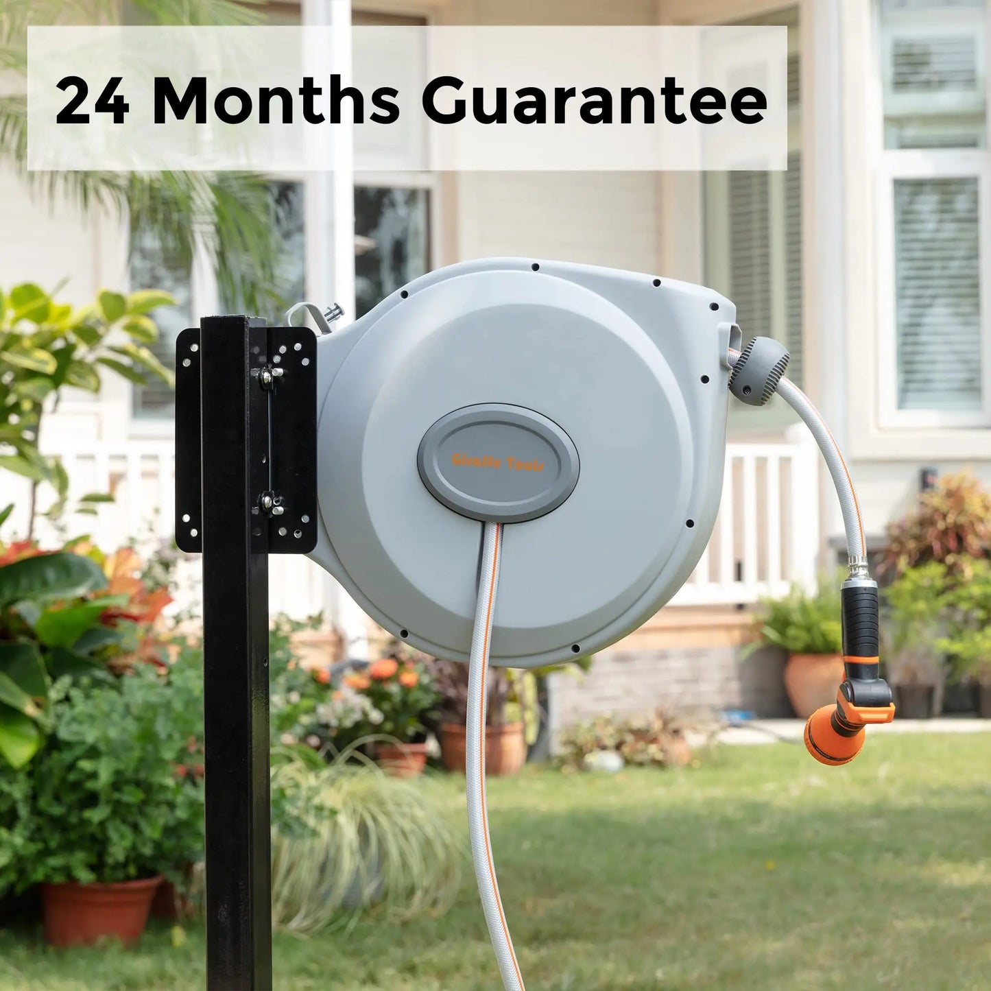 Giraffe Tools CW20 Retractable Hose Reel With Swivel Bracket