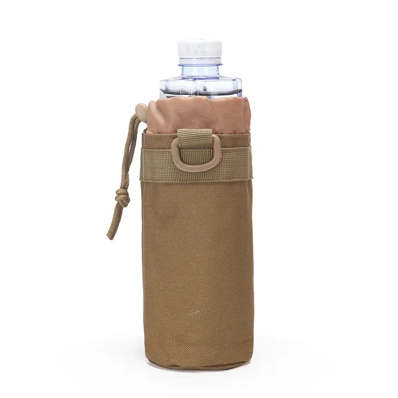 Tactical Molle Water Bottle Pouch Carrier Durable Outdoor Gear