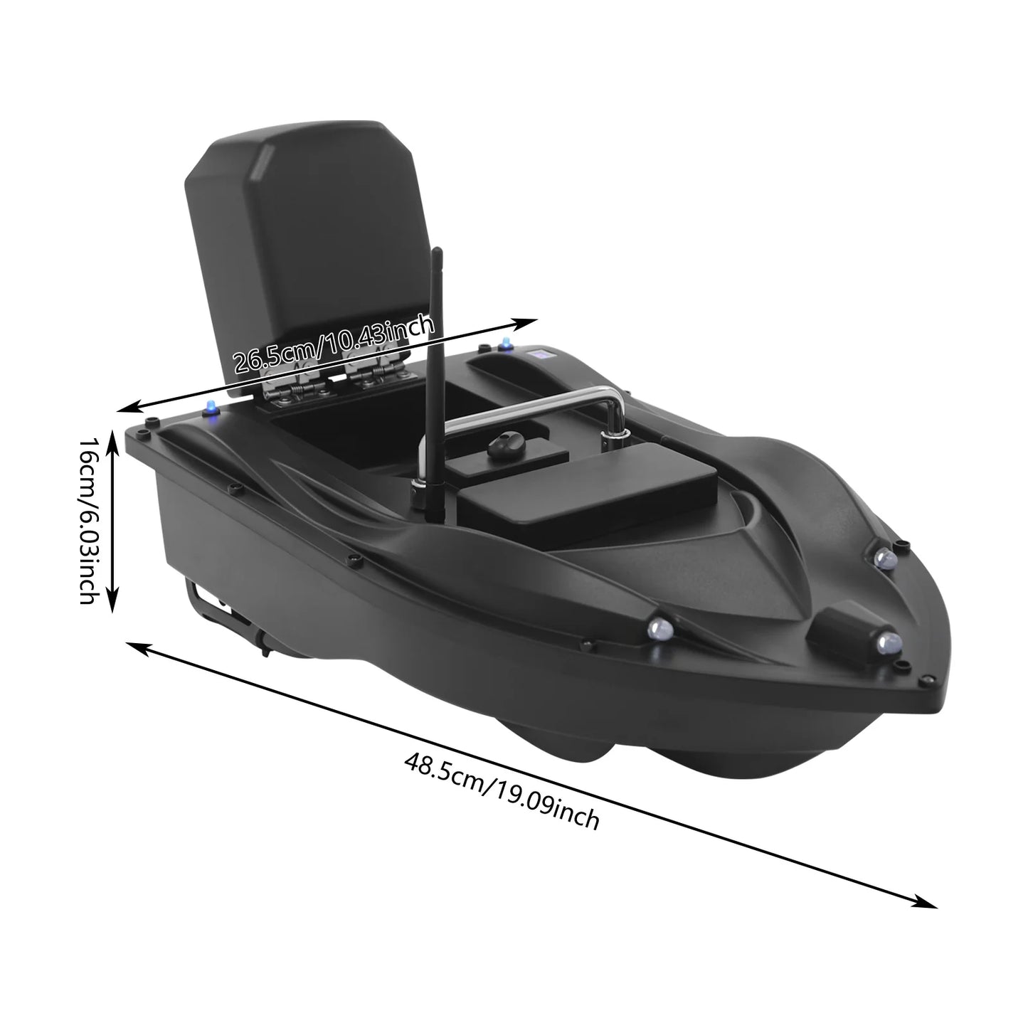 GPS Fishing Bait Boat Remote Control With Charger And Battery