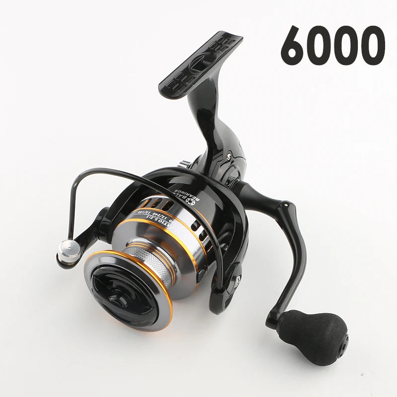 ROOBLINOS RY Lure Fishing Reel Spinning Reel 5.2:1 Smooth EVA Knob