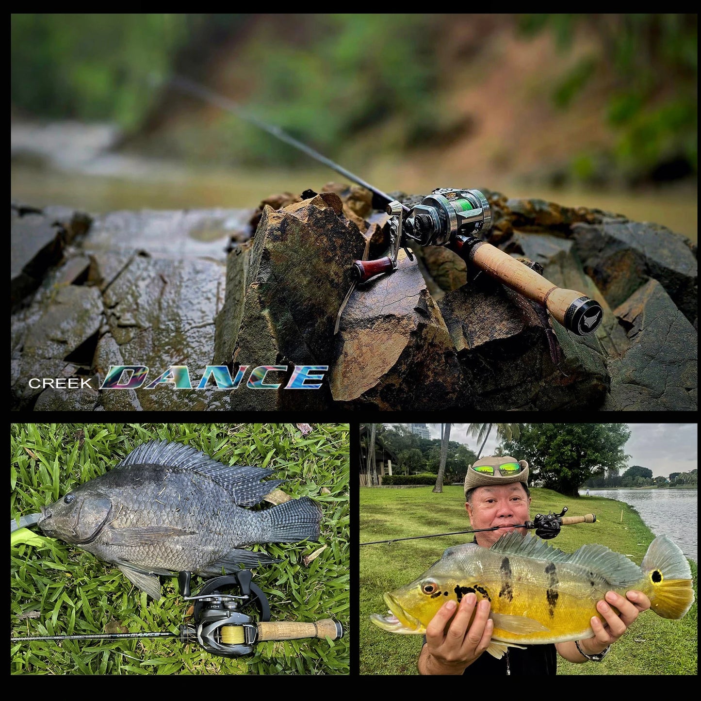 PureLure Trout Fishing Rod BFS Casting UL Spinning Travel Rod