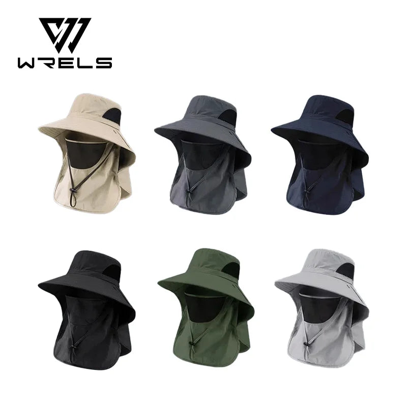 UV Protection Summer Sun Hat With Neck Flap For Outdoors
