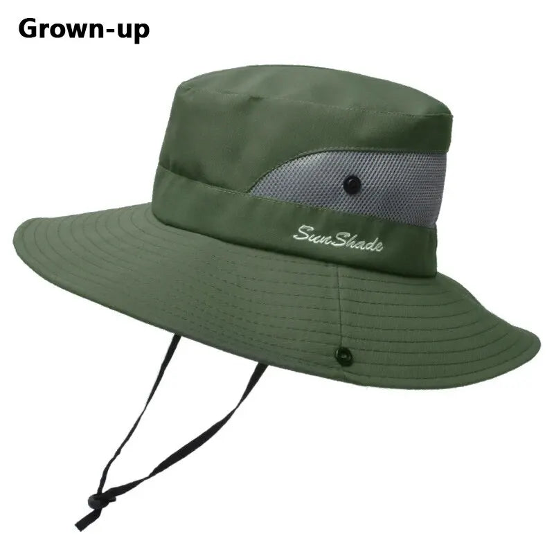 Xinbaoguan Sun Hat 100 Percent Polyester Outdoor Folding Ponytail Hole