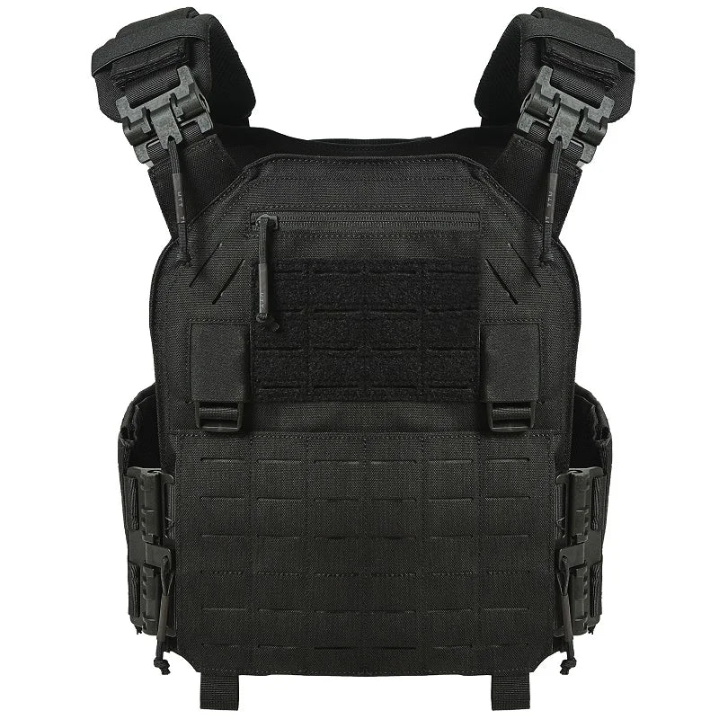 LAVC Modular Plate Carrier With Quick Release Nylon Vest