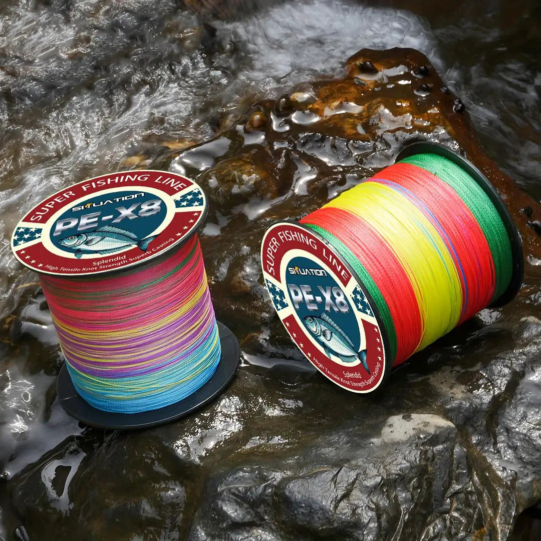 Ultra Tough Woven Braided Fishing Line Sinking 10-40lb