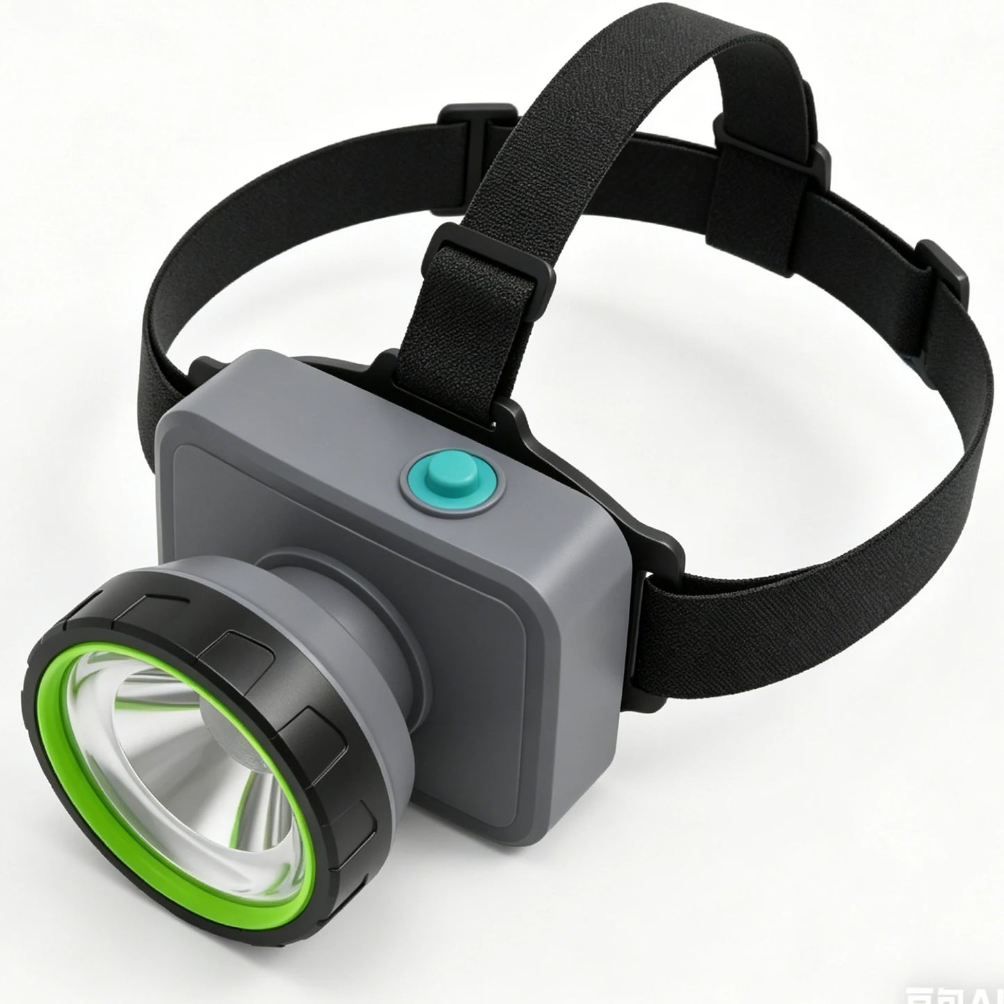 Rechargeable USB LED Headlamp With 3 Level Dimming For Outdoors