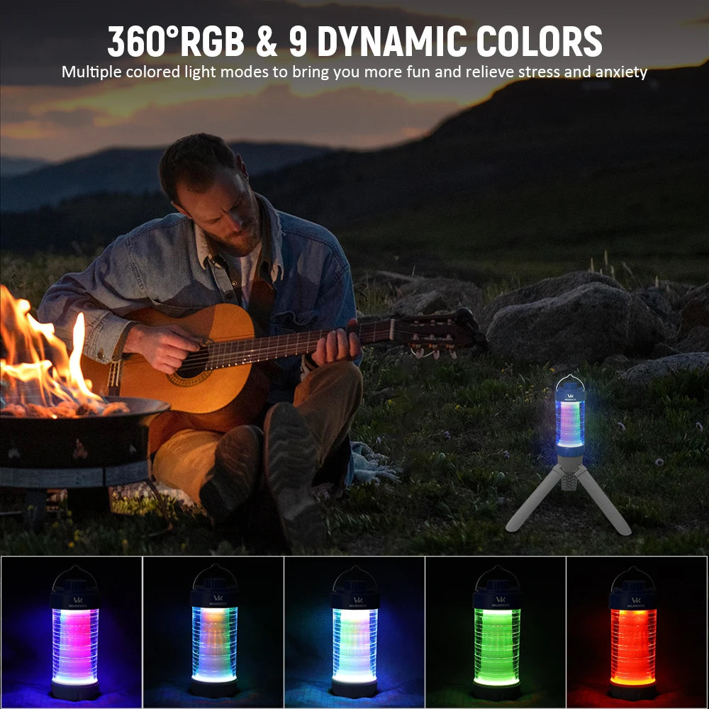 Wurkkos CL01 RGB Flashlight 360 Degree LED Power Bank