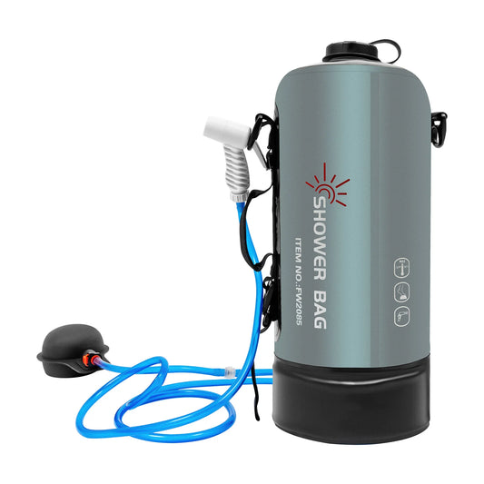 Camping Solar Shower With Pump 12L Portable Shower Bag