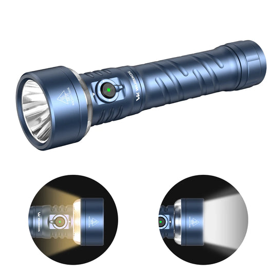 Wurkkos TS27 3200LM Flashlight With 845M Throw And RGB