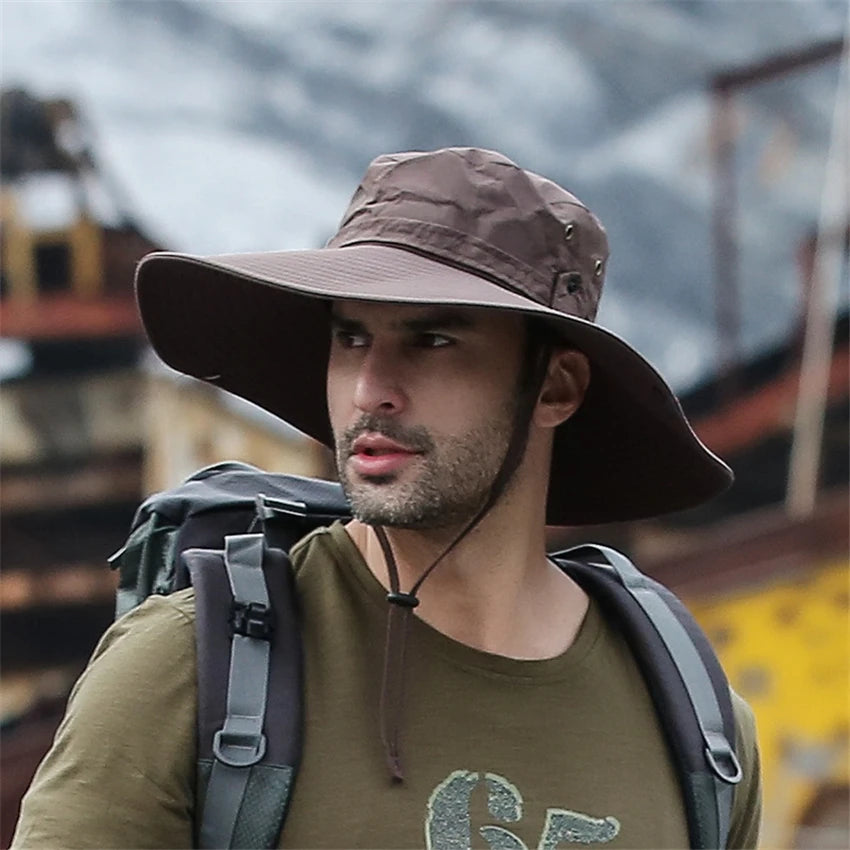 Breathable Mesh UV Sun Hat For Outdoor Activities Hiking Fishing