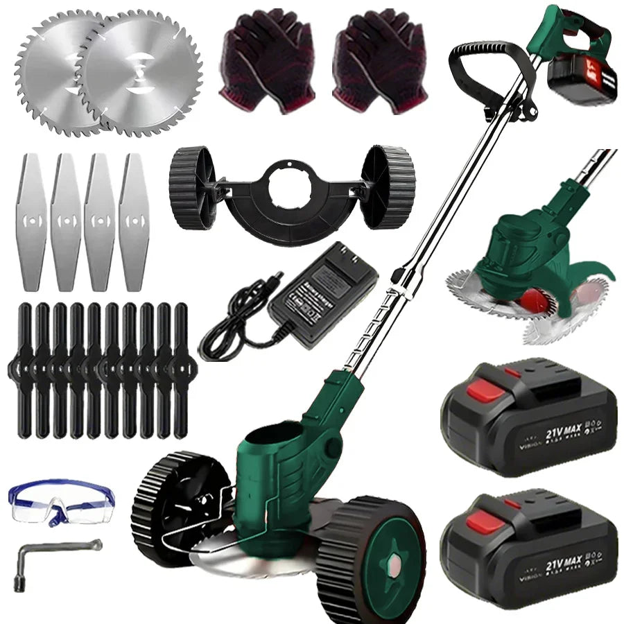 Cordless Lawn Trimmer Edger Brush Cutter For Garden