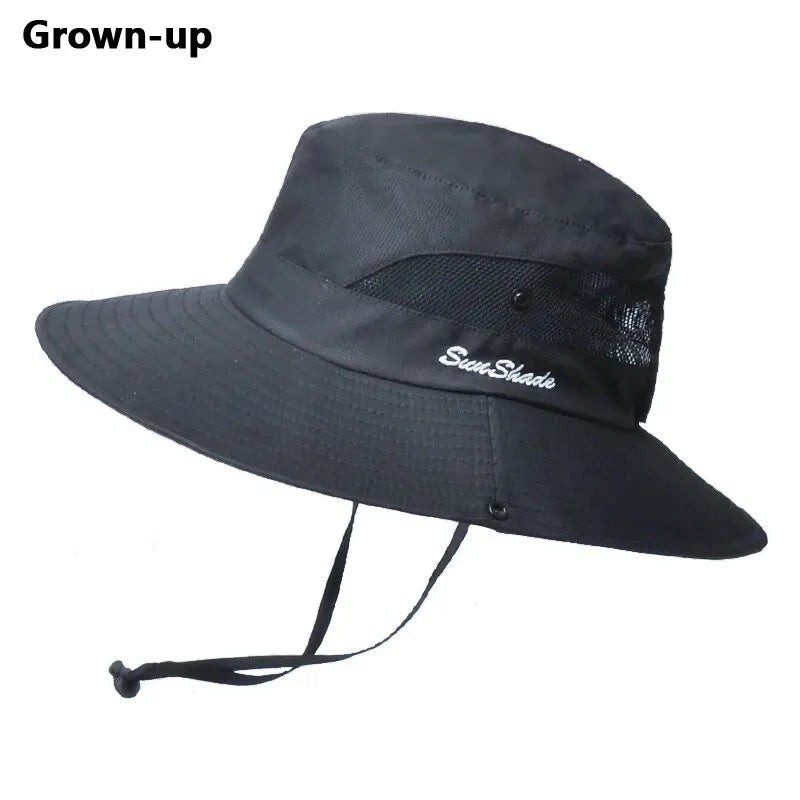 Xinbaoguan Sun Hat 100 Percent Polyester Outdoor Folding Ponytail Hole
