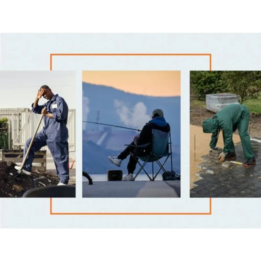 Waterproof High Visibility Rain Gear for Men Jacket and Bib